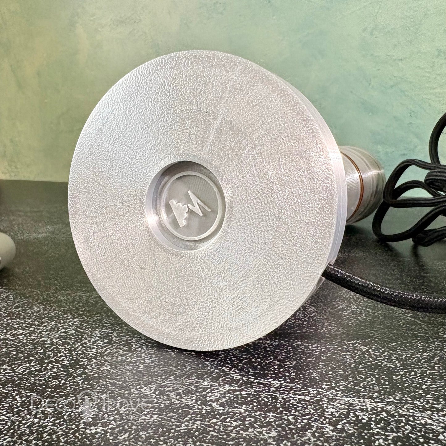 3D-Printed Pattyn-Inspired Streamline Deco Modern Retro Futuristic Disc Lamp – ART LITE mini™ P310