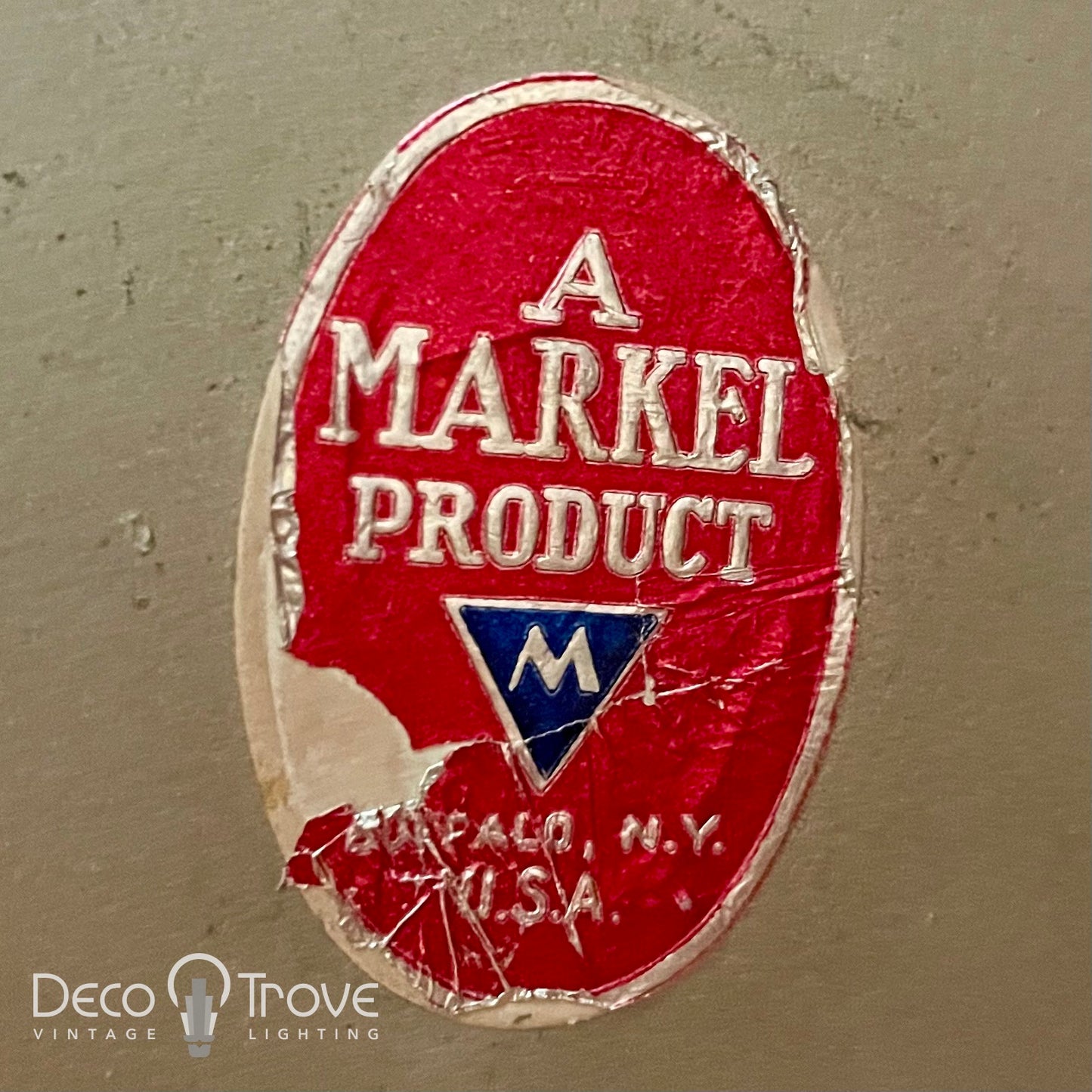 Lámpara de escritorio Markel Bell de latón y cobre patinado