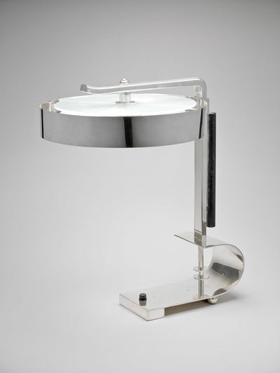 Machine Age Cantilever Mixed Material Lamp
