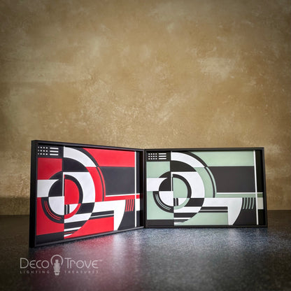 3D-Printed Jazz Age Art Deco Bauhaus Geometric Small Vanity Tray – Deco Trove™ JG36