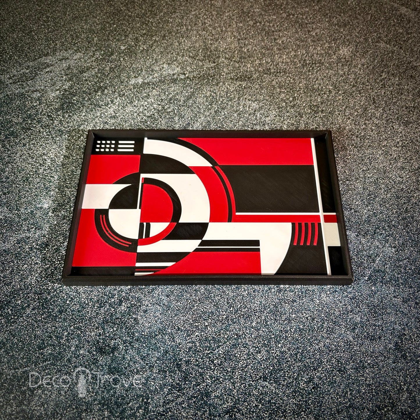 3D-Printed Jazz Age Art Deco Bauhaus Geometric Small Vanity Tray – Deco Trove™ JG36