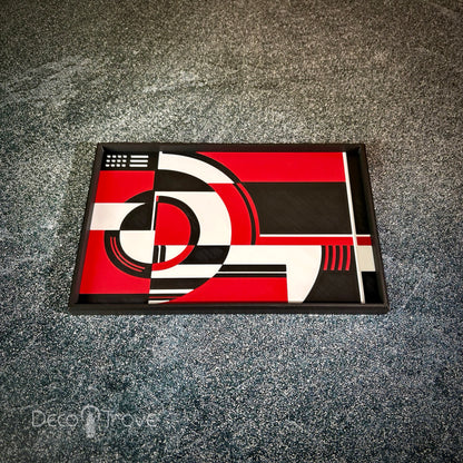 3D-Printed Jazz Age Art Deco Bauhaus Geometric Small Vanity Tray – Deco Trove™ JG36