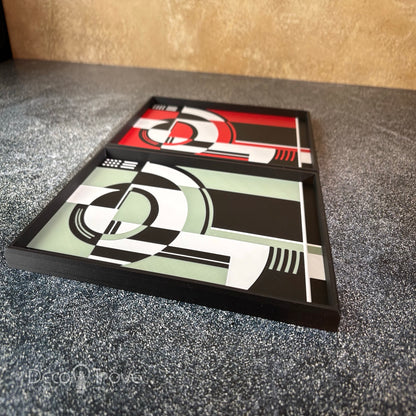 3D-Printed Jazz Age Art Deco Bauhaus Geometric Small Vanity Tray – Deco Trove™ JG36