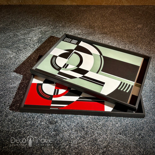 3D-Printed Jazz Age Art Deco Bauhaus Geometric Small Vanity Tray – Deco Trove™ JG36