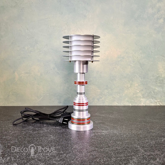 3D-Printed Pattyn-Inspired Streamline Deco Modern Retro Futuristic Disc Lamp – ART LITE mini™ P310