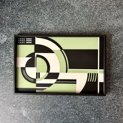 3D-Printed Jazz Age Art Deco Bauhaus Geometric Small Vanity Tray – Deco Trove™ JG36