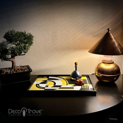 3D-Printed Jazz Age Art Deco Bauhaus Geometric Small Vanity Tray – Deco Trove™ JG36