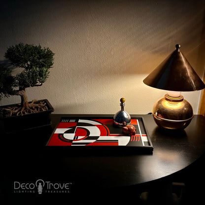 3D-Printed Jazz Age Art Deco Bauhaus Geometric Small Vanity Tray – Deco Trove™ JG36