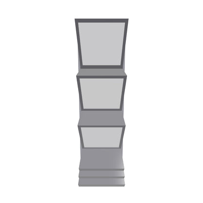 Deskey-Inspired Cubist Deco Lamp – Zig-Zag Skyscraper Stepped Design - ART LITE mini™ D100
